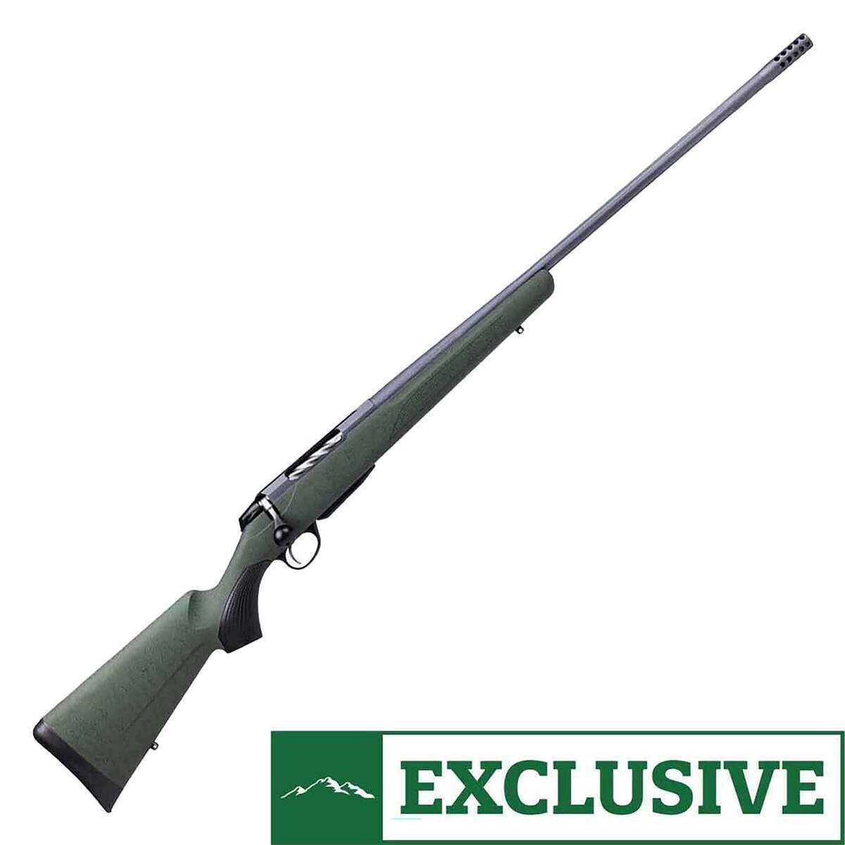 Tikka T3x Lite Roughtech 6.5 Creedmoor Sniper Gray Cerakote Green Web Bolt Action Rifle - 24in Tikka T3x Lite Roughtech